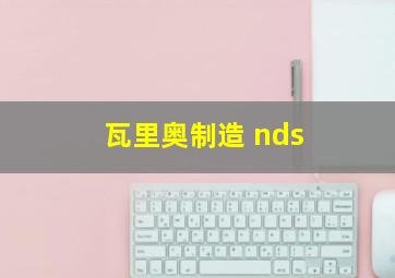 瓦里奥制造 nds